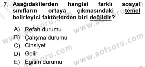Sağlık Hizmetleri Pazarlaması Dersi 2018 - 2019 Yılı (Vize) Ara Sınav Soruları 7. Soru