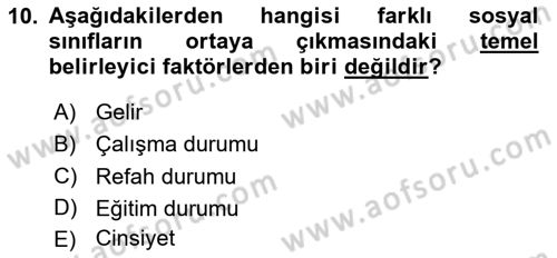 Sağlık Hizmetleri Pazarlaması Dersi 2023 - 2024 Yılı (Vize) Ara Sınav Soruları 10. Soru