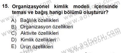 Spor Pazarlaması Dersi 2012 - 2013 Yılı (Vize) Ara Sınav Soruları 15. Soru