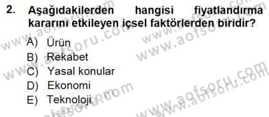 Spor Pazarlaması Dersi 2012 - 2013 Yılı (Final) Dönem Sonu Sınav Soruları 2. Soru