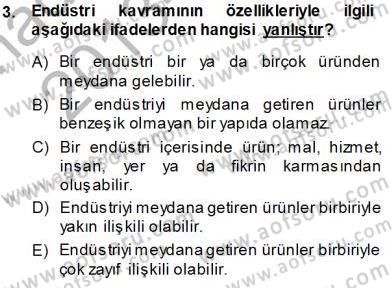 Spor Pazarlaması Dersi 2013 - 2014 Yılı Tek Ders Sınav Soruları 3. Soru