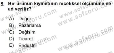 Spor Pazarlaması Dersi 2015 - 2016 Yılı (Final) Dönem Sonu Sınav Soruları 5. Soru