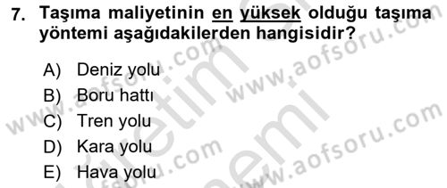 Spor Pazarlaması Dersi 2022 - 2023 Yılı (Final) Dönem Sonu Sınav Soruları 7. Soru