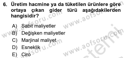 Spor Pazarlaması Dersi 2024 - 2025 Yılı (Final) Dönem Sonu Sınav Soruları 6. Soru