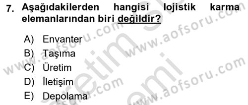 Spor Pazarlaması Dersi 2024 - 2025 Yılı (Final) Dönem Sonu Sınav Soruları 7. Soru