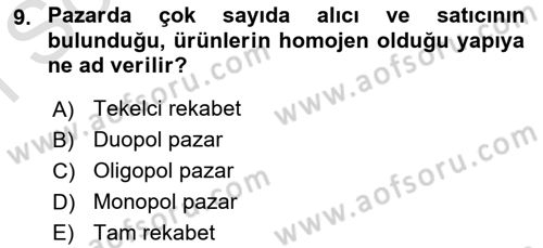 Spor Pazarlaması Dersi 2024 - 2025 Yılı (Final) Dönem Sonu Sınav Soruları 9. Soru