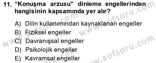 Müşteri İlişkileri Yönetimi Dersi 2013 - 2014 Yılı (Vize) Ara Sınav Soruları 11. Soru