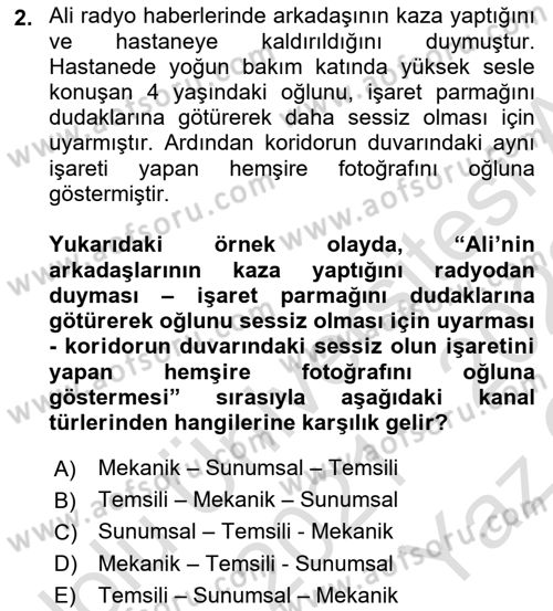 Müşteri İlişkileri Yönetimi Dersi 2021 - 2022 Yılı Yaz Okulu Sınav Soruları 2. Soru
