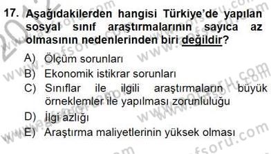 Tüketici Davranışları Dersi 2012 - 2013 Yılı (Final) Dönem Sonu Sınav Soruları 17. Soru