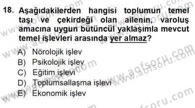 Tüketici Davranışları Dersi 2012 - 2013 Yılı (Final) Dönem Sonu Sınav Soruları 18. Soru