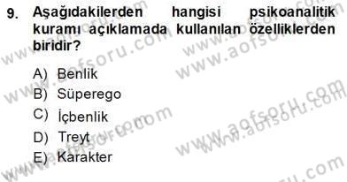 Tüketici Davranışları Dersi 2013 - 2014 Yılı (Final) Dönem Sonu Sınav Soruları 9. Soru