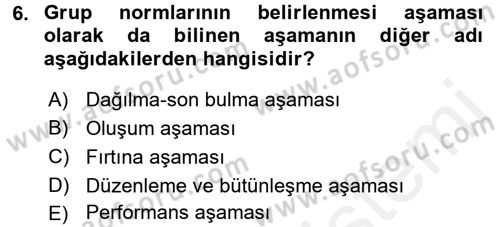 Tüketici Davranışları Dersi 2017 - 2018 Yılı (Final) Dönem Sonu Sınav Soruları 6. Soru