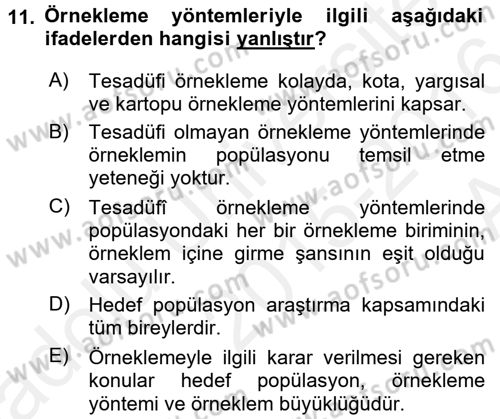 Uluslararası Pazarlama Dersi 2015 - 2016 Yılı (Vize) Ara Sınav Soruları 11. Soru