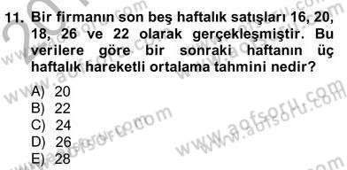 Satış Yönetimi Dersi 2012 - 2013 Yılı (Vize) Ara Sınav Soruları 11. Soru