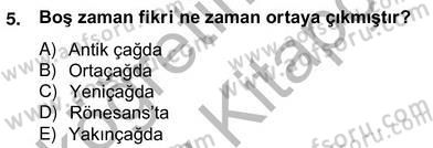 Eğlence Pazarlaması Dersi 2012 - 2013 Yılı (Vize) Ara Sınav Soruları 5. Soru