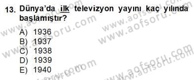Eğlence Pazarlaması Dersi 2014 - 2015 Yılı (Final) Dönem Sonu Sınav Soruları 13. Soru