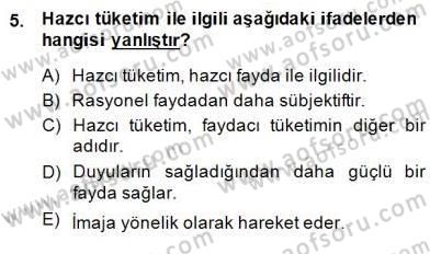 Eğlence Pazarlaması Dersi 2014 - 2015 Yılı (Final) Dönem Sonu Sınav Soruları 5. Soru
