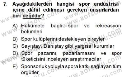 Eğlence Pazarlaması Dersi 2014 - 2015 Yılı (Final) Dönem Sonu Sınav Soruları 7. Soru