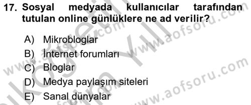 Turizm Pazarlaması Dersi 2018 - 2019 Yılı Yaz Okulu Sınav Soruları 17. Soru