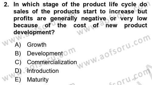 Principles Of Marketing Dersi 2022 - 2023 Yılı (Final) Dönem Sonu Sınav Soruları 2. Soru
