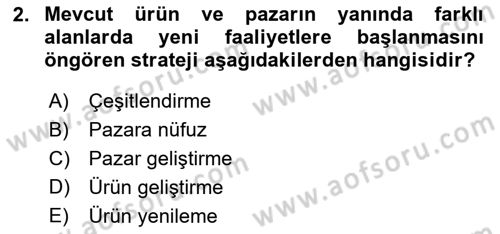 Havayolu Pazarlaması Dersi 2018 - 2019 Yılı 3 Ders Sınav Soruları 2. Soru
