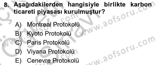 Havayolu Pazarlaması Dersi 2018 - 2019 Yılı Yaz Okulu Sınav Soruları 8. Soru