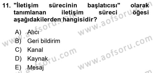 Havayolu Pazarlaması Dersi 2022 - 2023 Yılı Yaz Okulu Sınavı 11. Soru