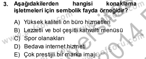 Satış Teknikleri Dersi 2013 - 2014 Yılı (Vize) Ara Sınav Soruları 3. Soru