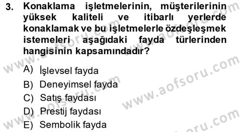 Satış Teknikleri Dersi 2014 - 2015 Yılı (Vize) Ara Sınav Soruları 3. Soru