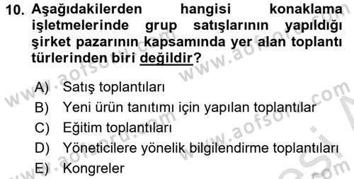 Satış Teknikleri Dersi 2015 - 2016 Yılı (Final) Dönem Sonu Sınav Soruları 10. Soru