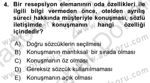 Satış Teknikleri Dersi 2023 - 2024 Yılı (Final) Dönem Sonu Sınav Soruları 4. Soru