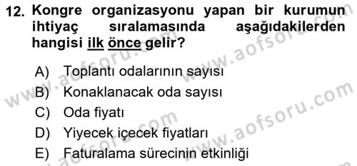 Satış Teknikleri Dersi 2023 - 2024 Yılı Yaz Okulu Sınav Soruları 12. Soru