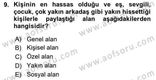 Satış Teknikleri Dersi 2023 - 2024 Yılı Yaz Okulu Sınav Soruları 9. Soru