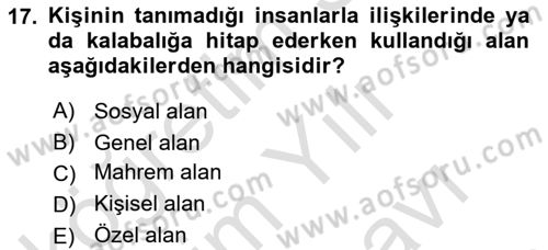 Satış Teknikleri Dersi 2024 - 2025 Yılı (Vize) Ara Sınav Soruları 17. Soru