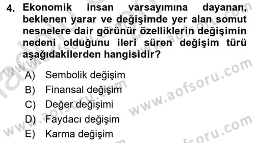 Tanıtım Ve Pazarlama Dersi 2019 - 2020 Yılı (Vize) Ara Sınav Soruları 4. Soru