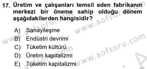 Tanıtım Ve Pazarlama Dersi 2025 - 2026 Yılı (Vize) Ara Sınav Soruları 17. Soru