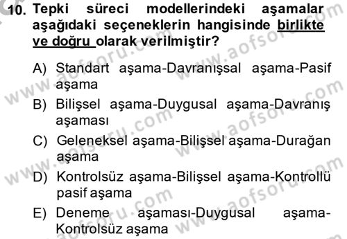 Pazarlama İletişimi Dersi 2013 - 2014 Yılı (Vize) Ara Sınav Soruları 10. Soru