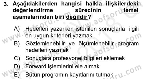 Pazarlama İletişimi Dersi 2017 - 2018 Yılı 3 Ders Sınav Soruları 3. Soru