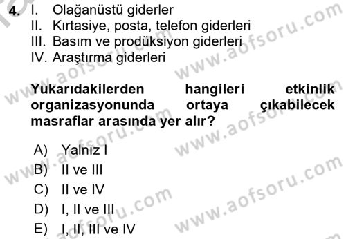 Pazarlama İletişimi Dersi 2018 - 2019 Yılı Yaz Okulu Sınav Soruları 4. Soru