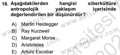 İnternet Ve Mobil Pazarlama Dersi 2022 - 2023 Yılı (Vize) Ara Sınav Soruları 18. Soru