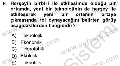 İnternet Ve Mobil Pazarlama Dersi 2022 - 2023 Yılı (Vize) Ara Sınav Soruları 6. Soru