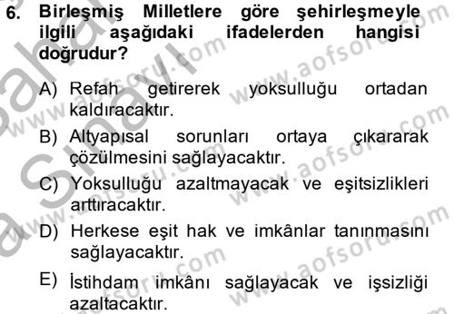 Küresel Pazarlama Dersi 2013 - 2014 Yılı (Vize) Ara Sınav Soruları 6. Soru