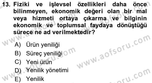 Küresel Pazarlama Dersi 2020 - 2021 Yılı Yaz Okulu Sınav Soruları 13. Soru