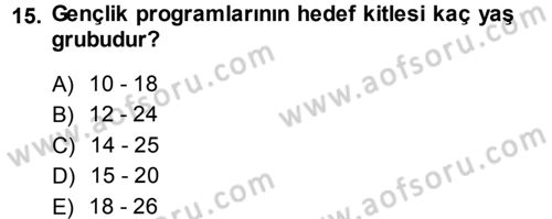 Radyo ve Televizyon Programcılığının Temel Kavramları Dersi 2013 - 2014 Yılı (Vize) Ara Sınav Soruları 15. Soru