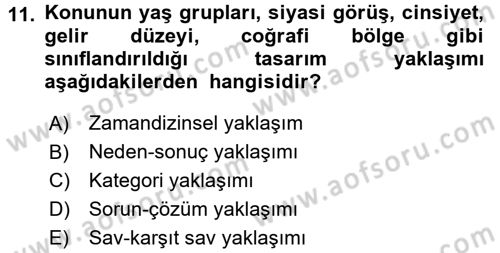 Radyo ve Televizyon Programcılığının Temel Kavramları Dersi 2015 - 2016 Yılı (Final) Dönem Sonu Sınav Soruları 11. Soru