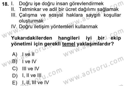 Radyo ve Televizyon Programcılığının Temel Kavramları Dersi 2021 - 2022 Yılı (Final) Dönem Sonu Sınavı 18. Soru