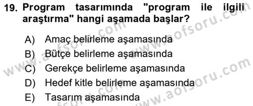 Radyo ve Televizyon Programcılığının Temel Kavramları Dersi 2023 - 2024 Yılı Yaz Okulu Sınav Soruları 19. Soru