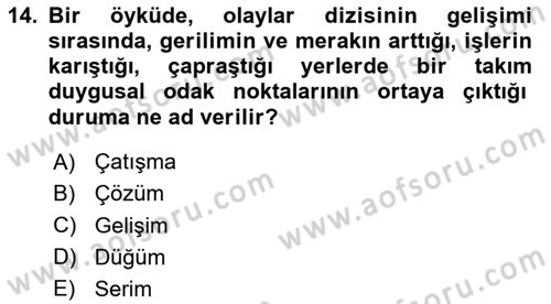 Radyo ve Televizyonda Program Yapımı Dersi 2020 - 2021 Yılı Yaz Okulu Sınav Soruları 14. Soru