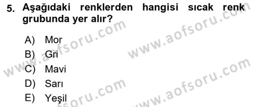 Radyo ve Televizyonda Program Yapımı Dersi 2024 - 2025 Yılı (Final) Dönem Sonu Sınav Soruları 5. Soru