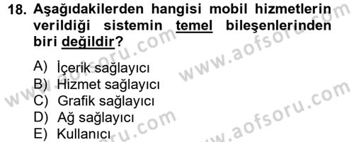 Radyo ve Televizyon Yayıncılığı Dersi 2013 - 2014 Yılı (Final) Dönem Sonu Sınav Soruları 18. Soru
